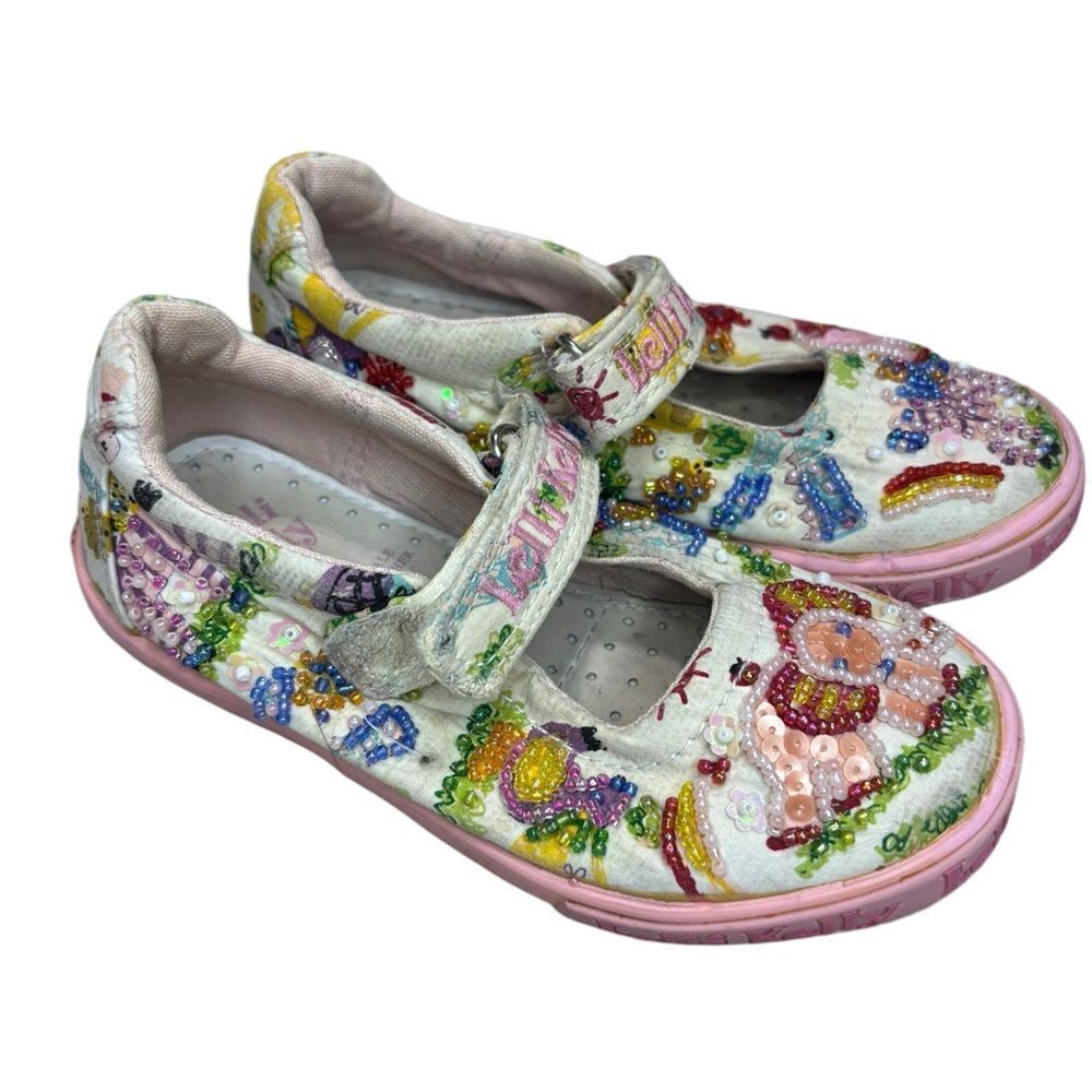 Lelli Kelly Zoo Collection Mary Jane shoes size 26